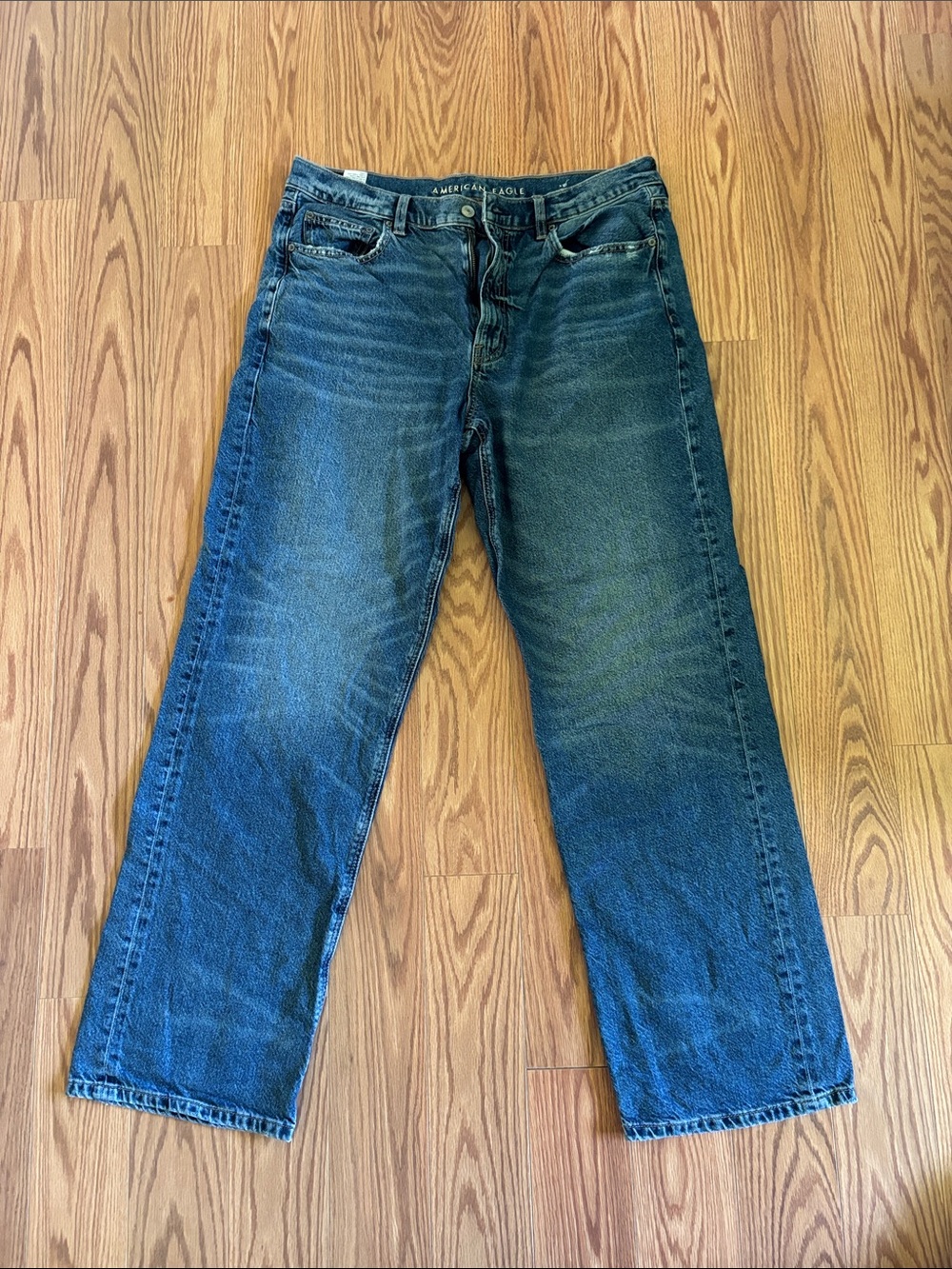 American Eagle Outfitters Women’s Blue Wide Leg Jeans